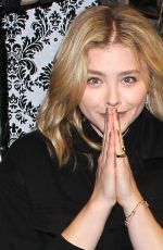 CHLOE MORETZ at Knotts Scary Farm in Buena Park 10/13/2018
