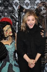 CHLOE MORETZ at Knotts Scary Farm in Buena Park 10/13/2018