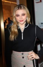 CHLOE MORETZ at Maje Rockefeller Center Launch in New York 10/09/2018