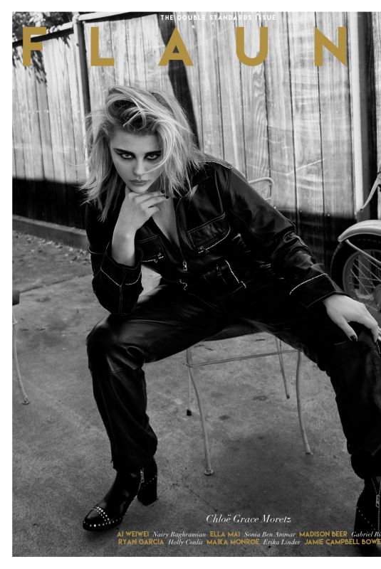 CHLOE MORETZ in Flaunt Magazine, October 2018