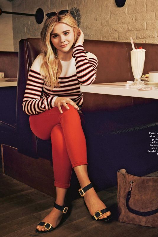 CHLOE MORETZ in Grazia Magazine, Italy October 2018