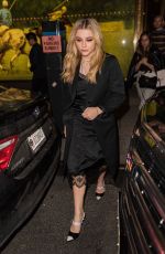 CHLOE MORETZ Leaves Ralph Polo Bar in New York 10/09/2018