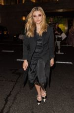 CHLOE MORETZ Leaves Ralph Polo Bar in New York 10/09/2018