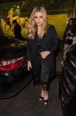 CHLOE MORETZ Leaves Ralph Polo Bar in New York 10/09/2018