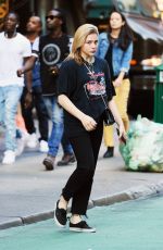 CHLOE MORETZ Out and About in New York 10/10/2018