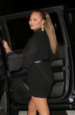 CHRISSY TEIGEN Out and About in New York 10/23/2018