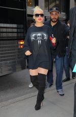 CHRISTINA AGUILERA at Radio City Music Hall in New York 10/03/2018