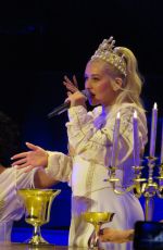 CHRISTINA AGUILERA Performs at Greek Theater in Los Angeles 01/26/2018