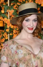CHRISTINA HENDRICKS at 2018 Veuve Clicquot Polo Classic in Los Angeles 10/06/2018