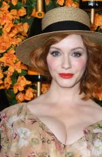 CHRISTINA HENDRICKS at 2018 Veuve Clicquot Polo Classic in Los Angeles 10/06/2018
