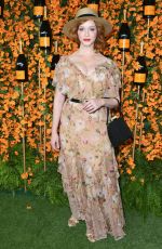 CHRISTINA HENDRICKS at 2018 Veuve Clicquot Polo Classic in Los Angeles 10/06/2018