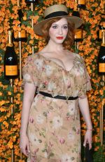 CHRISTINA HENDRICKS at 2018 Veuve Clicquot Polo Classic in Los Angeles 10/06/2018