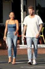 CHRISTINA MILIAN and Matt Pokora at Fred Segal in West Hollywood 10/25/2018