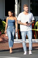 CHRISTINA MILIAN and Matt Pokora at Fred Segal in West Hollywood 10/25/2018