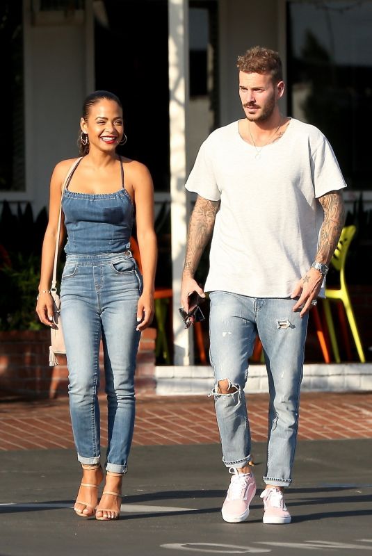 CHRISTINA MILIAN and Matt Pokora at Fred Segal in West Hollywood 10/25/2018