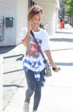 CHRISTINA MILIAN Out and About in Studio City 10/18/2018