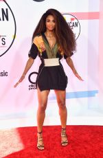 CIARA at American Music Awards in Los Angeles 10/09/2018