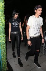 CINDY CRAWFORD and KAIA GERBER at Casamigos Halloween Party in Los Angeles 10/26/2018