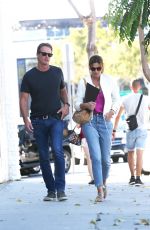 CINDY CRAWFORD and Rande Gerber Out in Beverly Hills 10/19/2018