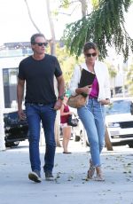 CINDY CRAWFORD and Rande Gerber Out in Beverly Hills 10/19/2018