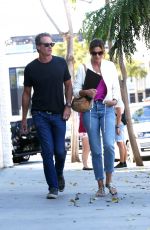 CINDY CRAWFORD and Rande Gerber Out in Beverly Hills 10/19/2018