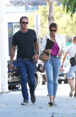 CINDY CRAWFORD and Rande Gerber Out in Beverly Hills 10/19/2018