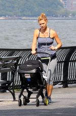 CLAIRE DANES Out at Hudson River Park in New York 10/04/2018