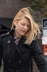 CLAIRE DANES Out in New York 10/29/2018