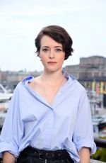 CLAIRE FOY and SYNNOVE MACODY LUND at The Girl in the Spider