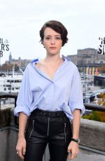 CLAIRE FOY and SYNNOVE MACODY LUND at The Girl in the Spider