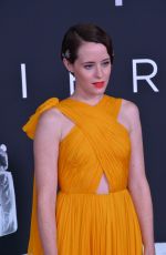 CLAIRE FOY at First Man Premiere in Washington D.C. 10/04/2018