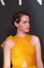 CLAIRE FOY at First Man Premiere in Washington D.C. 10/04/2018