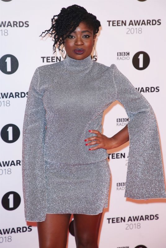 CLARA AMFO at BBC Radio 1 Teen Awards in London 10/21/2018