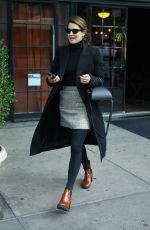COBIE SMULDERS Leaves Bowery Hotel in New York 10/24/2018