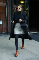 COBIE SMULDERS Leaves Bowery Hotel in New York 10/24/2018