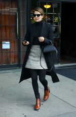 COBIE SMULDERS Leaves Bowery Hotel in New York 10/24/2018