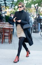COBIE SMULDERS Out and About in New York 10/24/2018