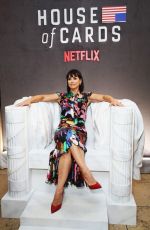 CONSTANCE ZIMMER at House of Cards Season 6 Premiere in Los Angeles 10/22/2018