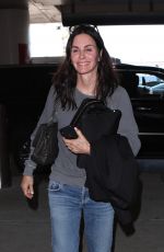 COURTENEY COX at Los Angeles International Airport 10/15/2018
