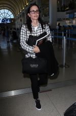 COURTENEY COX at Los Angeles International Airport 10/20/2018