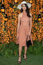 COURTNEY EATON at 2018 Veuve Clicquot Polo Classic in Los Angeles 10/06/2018