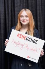 DAKOTA FANNING at International Day of Girl in Los Angeles 10/11/2018