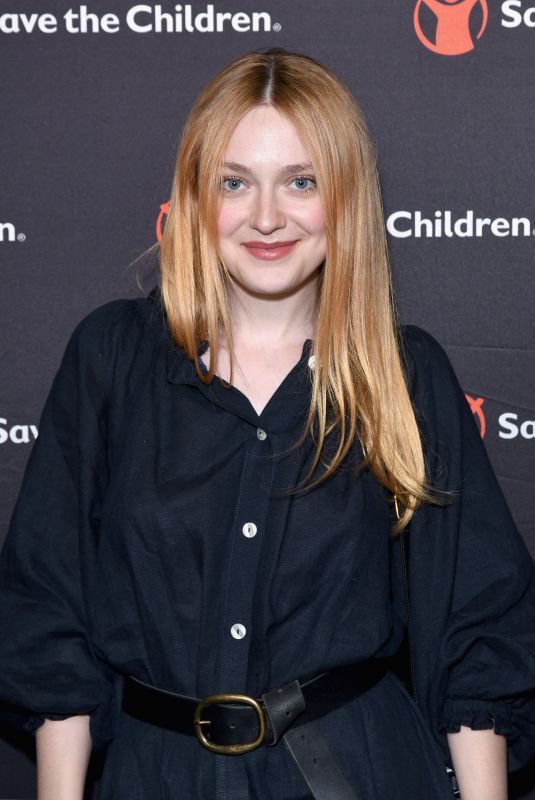 DAKOTA FANNING at International Day of Girl in Los Angeles 10/11/2018