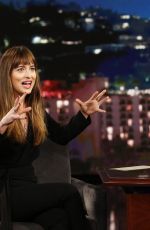 DAKOTA JOHNSON at Jimmy Kimmel Live, 10/11/2018