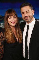 DAKOTA JOHNSON at Jimmy Kimmel Live, 10/11/2018
