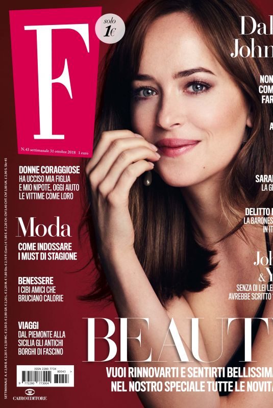 DAKOTA JOHNSON in F Magazine, October 2018