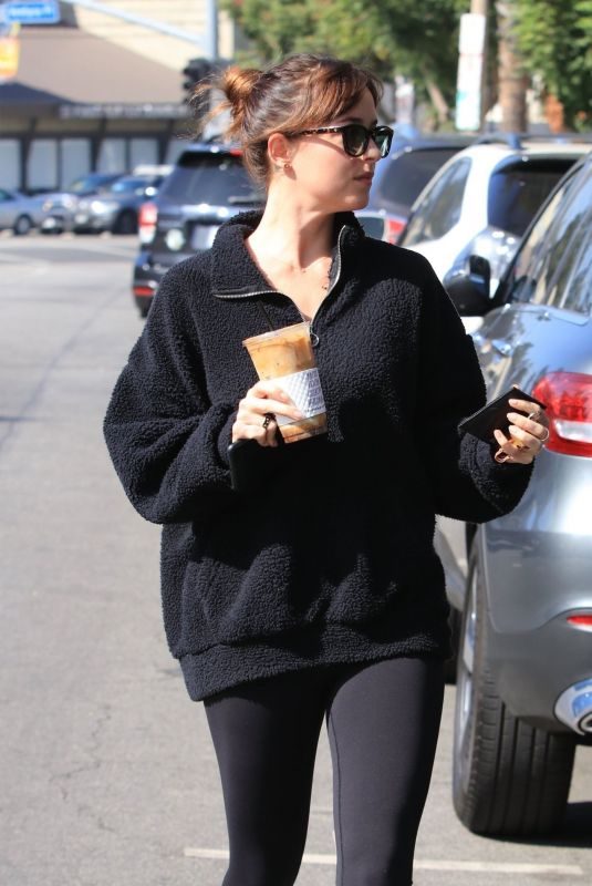 DAKOTA JOHNSON Out for Coffee in Los Angeles 10/29/2018