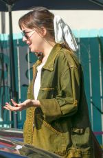 DAKOTA JOHNSON Out for Coffee in West Hollywood 10/10/2018