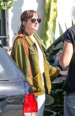 DAKOTA JOHNSON Out for Coffee in West Hollywood 10/10/2018