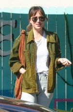 DAKOTA JOHNSON Out for Coffee in West Hollywood 10/10/2018